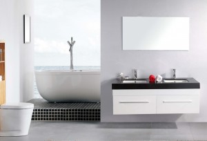 Nejnovější a nejžhavější špičková koupelnová skříňka Nový design JS-B010