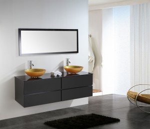 Elegantní koupelnová skříňka – vysoce kvalitní MDF materiál JK004BG