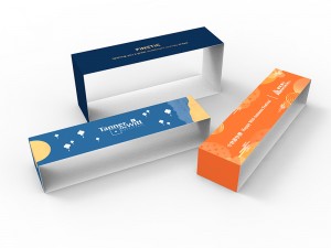 Packaging Sleeve Card Paper Brand Color Custom Printing