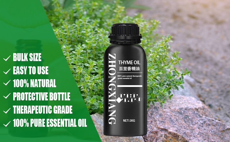 Harga minyak esensial Thyme organik Murni 100% kanggo awak perawatan sabun