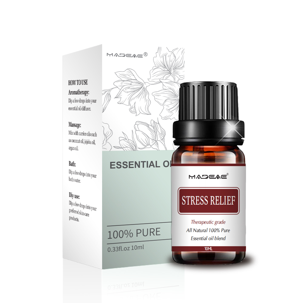 Private Label Stress Relief Essential Oil Blends with Sleep, Remove Anxiety