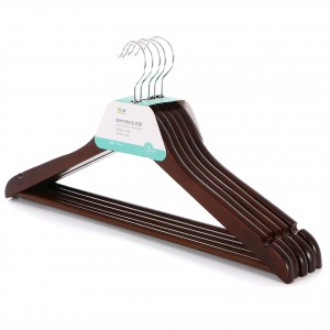 In Stock Fast Delivery Grade I Adults Suit Coat wooden hangers for clothes