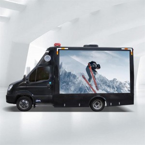 Camion led mobile IVECO de 6m de long pour écran 3 côtés