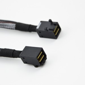 0.5m Mini HD SFF8643 mun SFF8643 12G server kabel razia HDD Cable