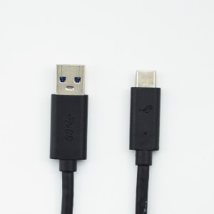 1M usb3.1 GEN2 USB3.0 naar Type-c dual-head pd datakabel 3A 60W snelladende usb3 datakabel