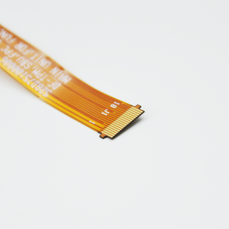 Le câble Fpc produit rapidement un câble Fpc plat flexible de 0,5 mm de pas de 6 à 50 broches avec raidisseur Image en vedette