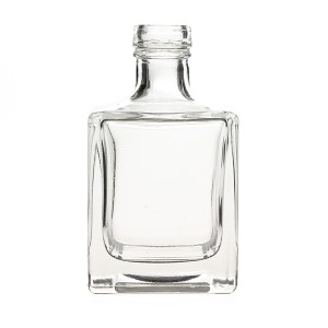 100ml Reed Diffuser Bottle Square Glass with Screw Cap Empty