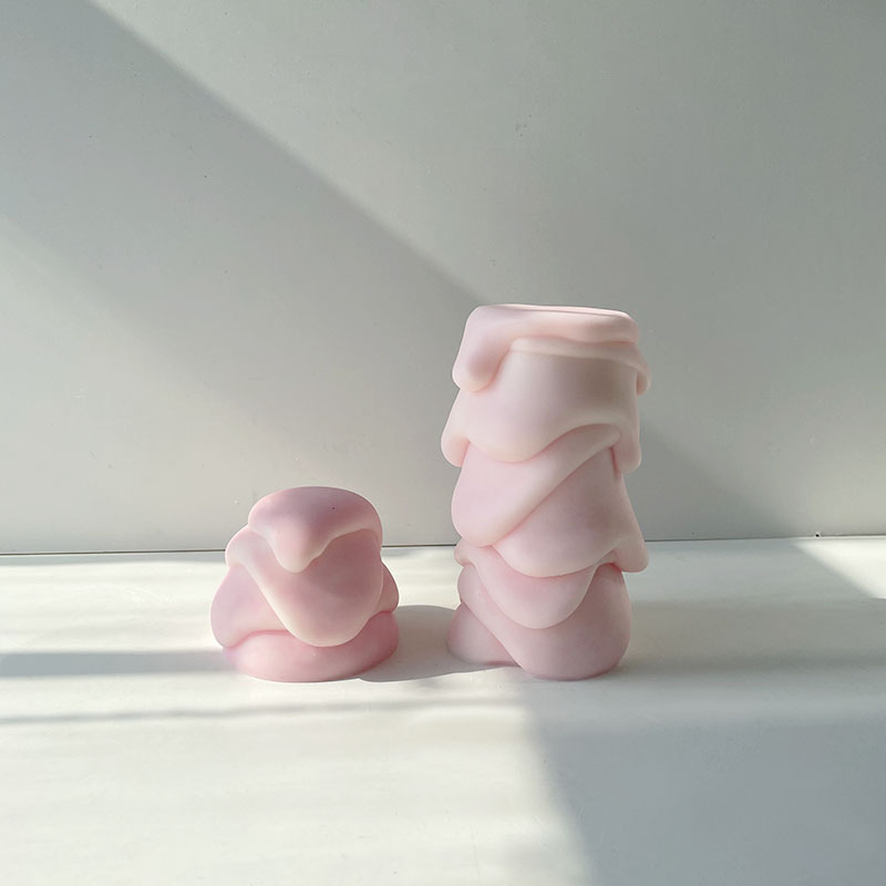 Новий дизайн INS Стиль DIY Креативна силіконова форма для свічок Ароматерапевтичні прикраси ручної роботи Форма для свічок Рекомендоване зображення