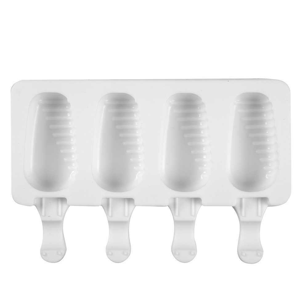 Formă din silicon pentru congelator Forme pentru cornet de înghețată Forme pentru palete congelate Mini Forme pentru acadele Reutilizabile pentru copii, cu bastoane Forma de Gel