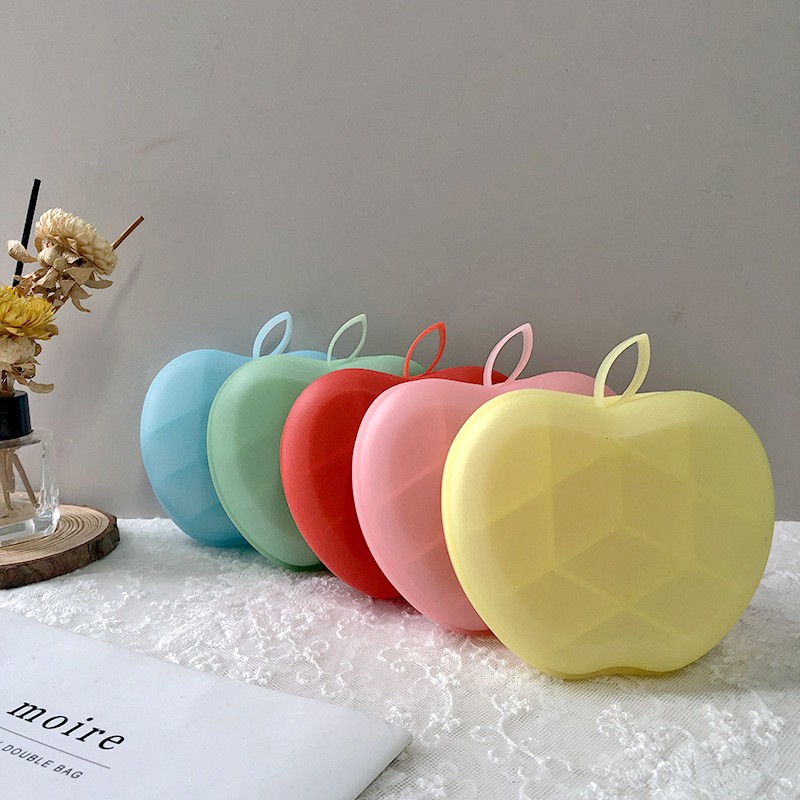 Food Grade Fruit Apple Shape Chocolate Candy Jelly Silicon Whiskey ICE Cube Block Pop Mold Sphere Silicone Silikonform Kochen