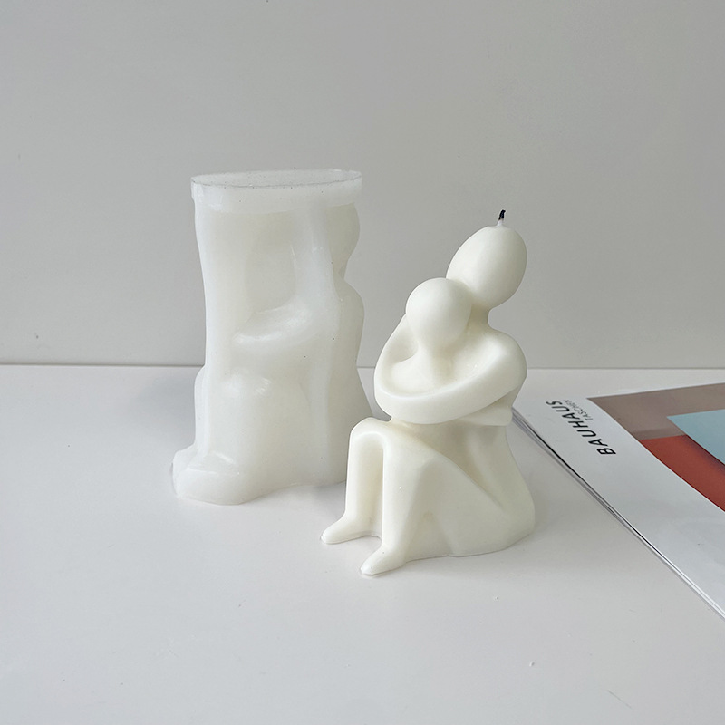 J6-163 Kino Kanaka Silicone Candle Aromatherapy Mold DIY Candle Aromatherapy Hand Soap Hand Gift Mold