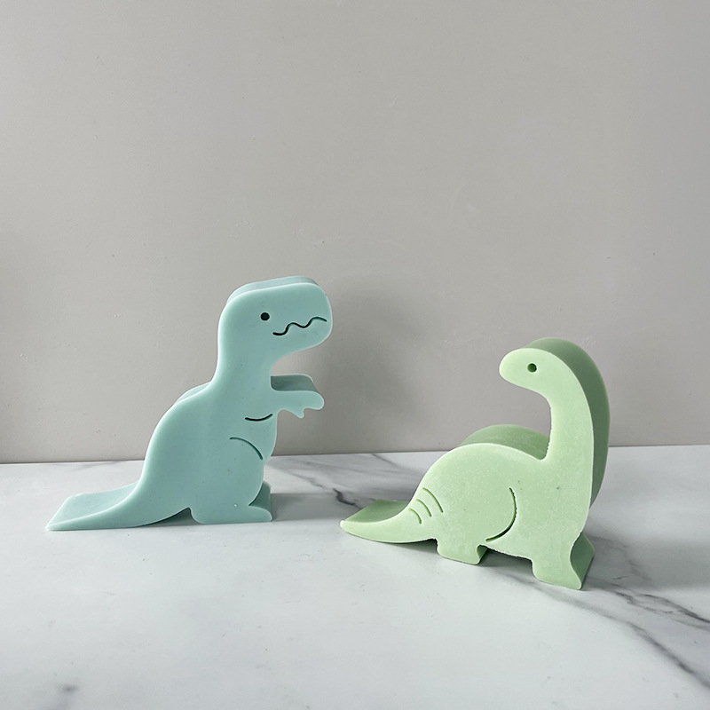 J6-202 素敵な小動物キャンドル型 DIY 漫画小さな恐竜の香りマニュアル石鹸型石膏型