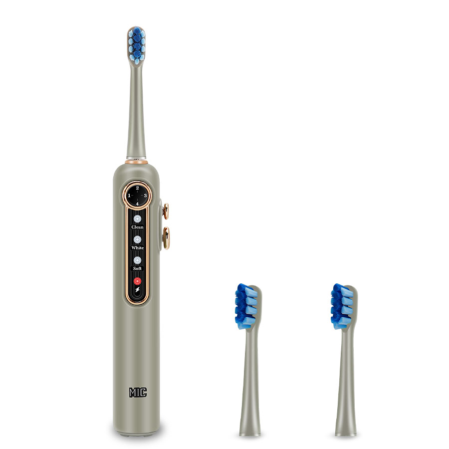 Ipx7 تصميم مقاوم للماء لتبييض الأسنان فرشاة أسنان كهربائية