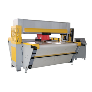 50T Conveyor belt automatic feeding travel head cutting press