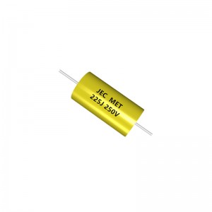Метализиран полиестерен филмов кондензатор MET(CL20)