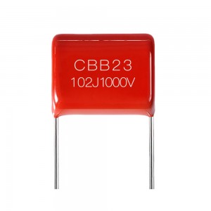 Металлжуулсан полипропилен хальс конденсатор CBB21