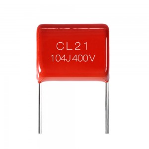 ЦЛ21 Полиестер Милар Филм кондензатор 104Ј 400В