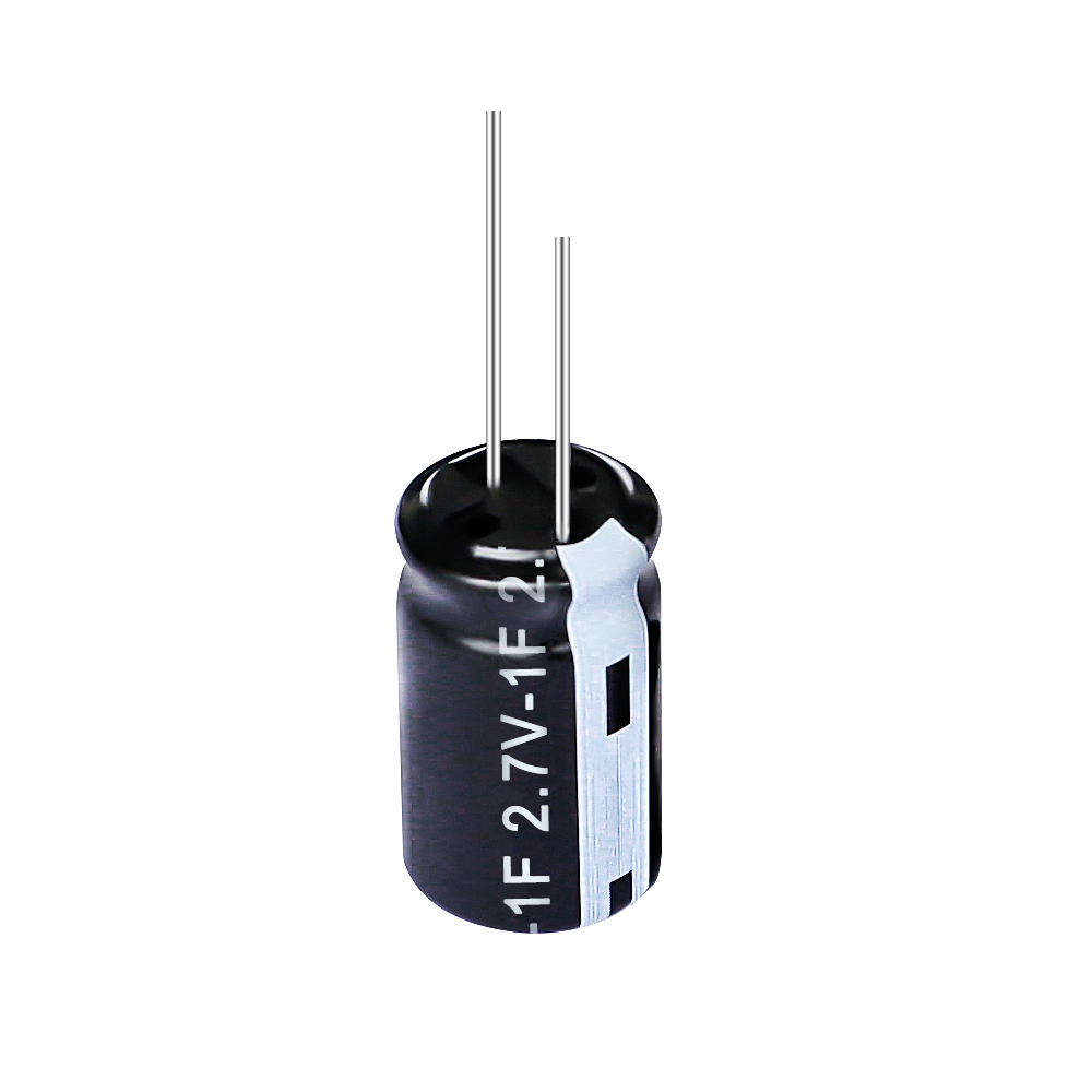Представено изображение на цилиндричен супер кондензатор