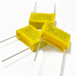 Capacitor film meatailt MPX X2 0.22 uf 275v