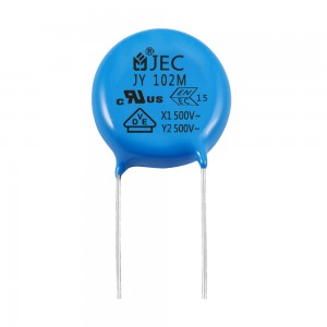 Безбедносен керамички кондензатор Y1 Тип/ Безбедносен керамички кондензатор Y2 тип