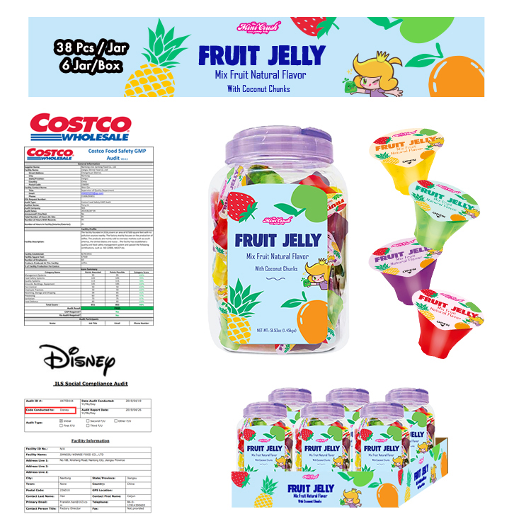 Costco Mix Fruit Flavors Jelly candy