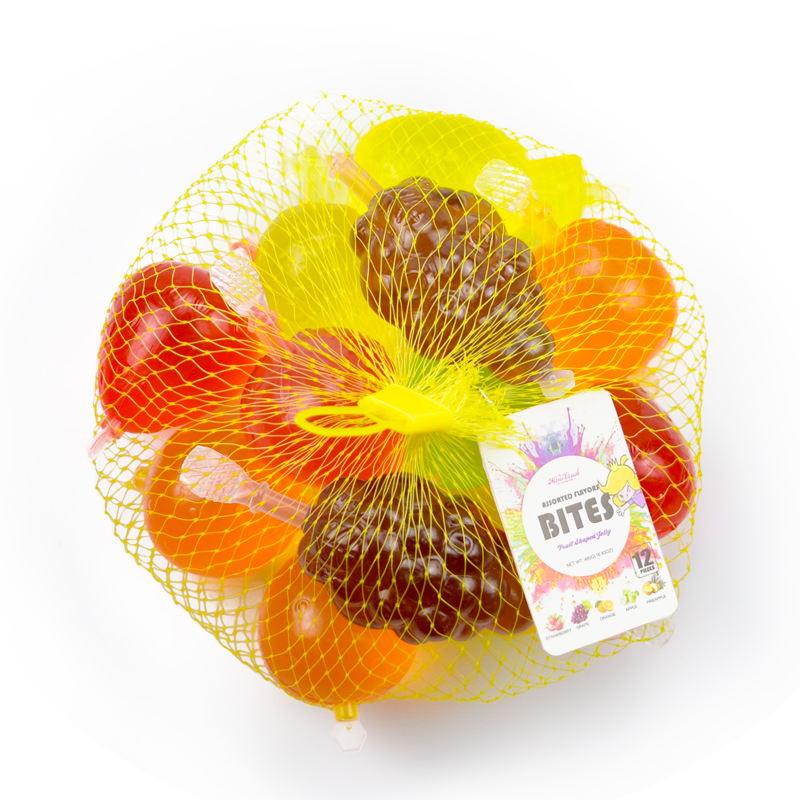 ג'לי פירות טיקטוק חמודים וצבעוניים בצורת פרי סוכריות
