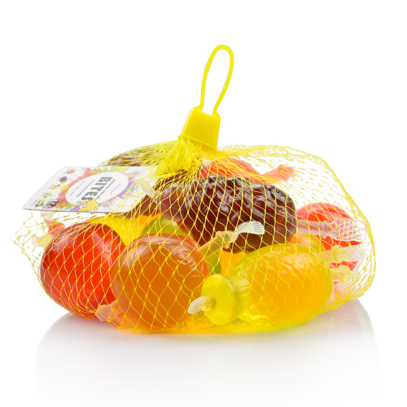ג'לי פירות טיקטוק חמודים וצבעוניים בצורת פרי סוכריות