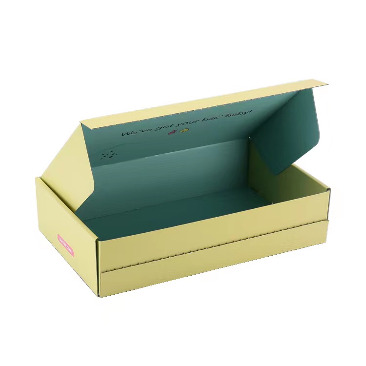 Захиалгат өнгө, лого цаасан шуудангийн хайрцаг