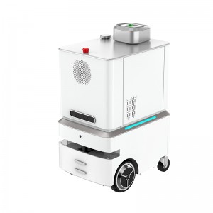 Disinfection Robot, AD10 NO ONE Spray Disinfection Robot with Self-Charging for Hospital School Bank Restaurant Market subway