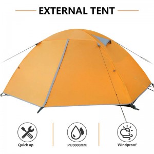 Waterproof Automatic tent  Pop Up  Family Camping for 4 Person