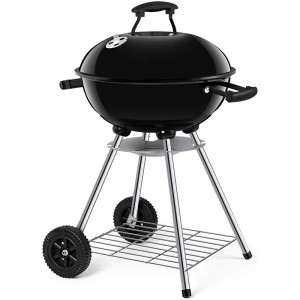 camping grill charcoal outdoor smoker ceramic barbecue
