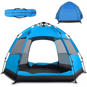 Waterproof 4 person Tent Automatic Opening Cabin