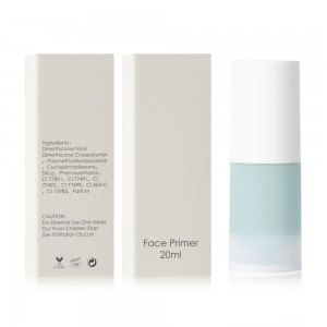 Custom formula 7 color matte finish moisturizing 100% vegan makeup primer private label