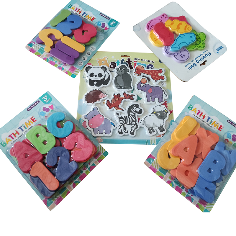 100% Non-Toxic Foam Bath Toys – Premium Educational Floating Bathtub Preschool Alphabet Letters Animals