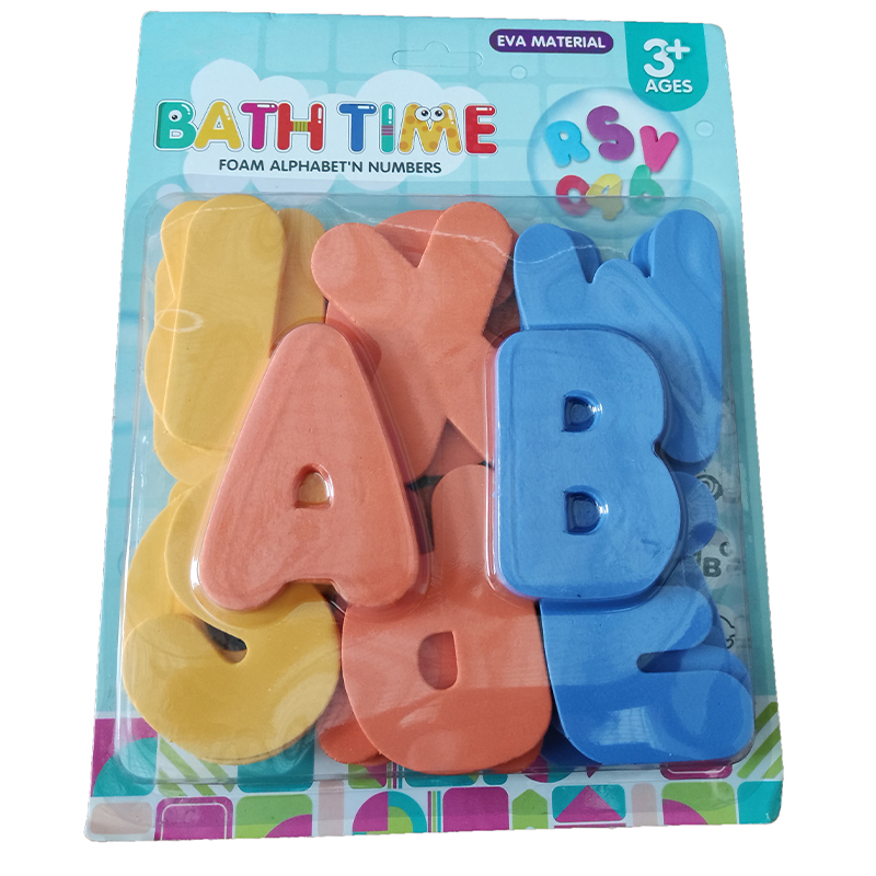 Baby Bath Toys, Esilient, Durable, Non-Toxic, Kids Shower Toys with Numbers, Letters and Sealifes, Eco-Safe Baby Learning Toys
