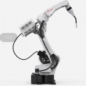 Robot weldio MAG 1500mm ar gyfer weldio dur carbon trwchus