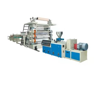 faux Marble sheet board making machine extrusion line with  twin screw extruder