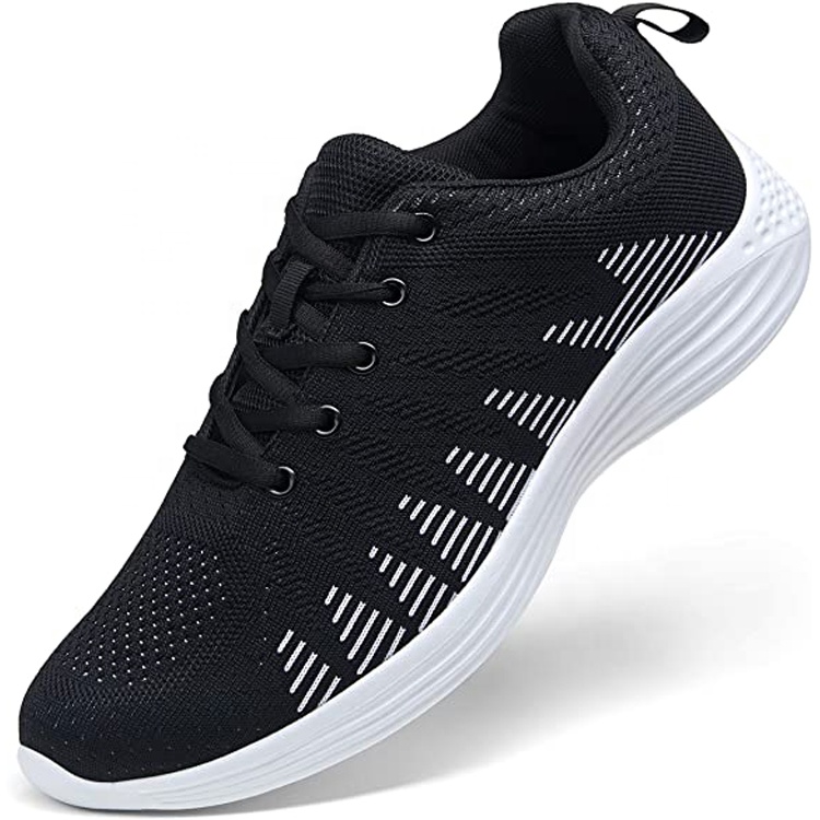Lightweight Non Slip Breathable China Custom Brand Women's Running Sports Athletic Casual Customized Mesh Sneakers Walking Shoes