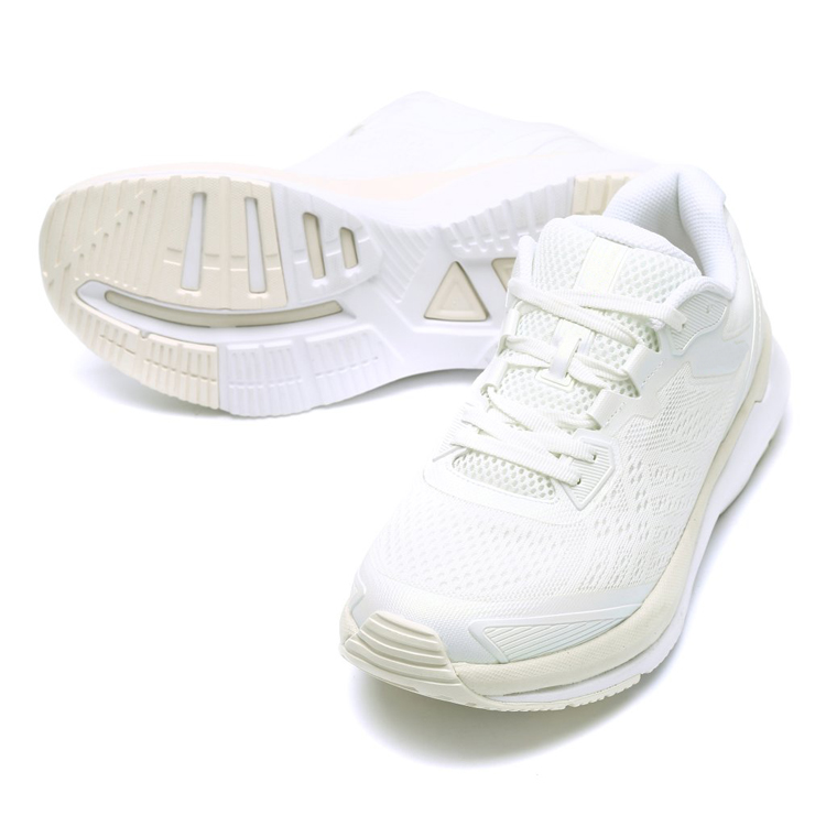 China Simple Styles Customized Supplier BSCI MD Rubber  White Latest Fashion Mesh Casual Sneaker Women Running Shoes