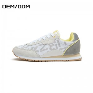 OEM/ODM China New Fashion Leather Sports Shoes Men Casual Running Sneaker Shoes