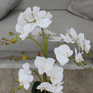 Künstliche Orchideenpflanzen blühen Bonsai 70cm