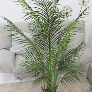 Пластмасова палма арека изкуствено зелено растение за продажба на едро