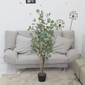 Искусственное дерево эвкалипта искусственное растение бонсай