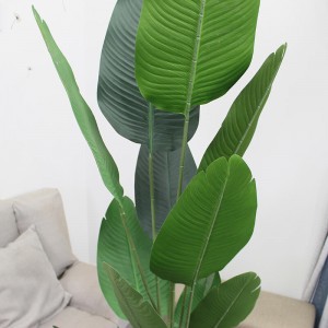 Vruća prodaja umjetno drvo 180 cm Putničko drvo banane plastična palma za uređenje doma shopping centar supermarket prodaja