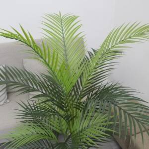 Kunstmatige palmboom kunstmatige bonsai plant buiten