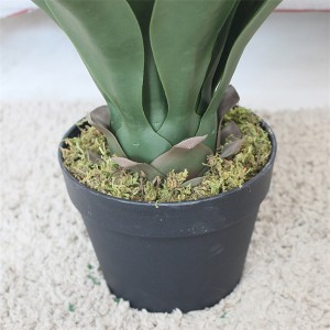Mini galda augs Yucca mākslīgais zaļais pundurkociņš
