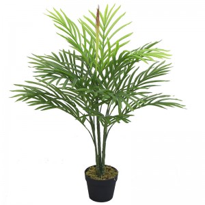 Nuvellu disignu di vendita calda di palme artificiali vendita in linea per a decorazione di a casa arburi è e piante artificiali