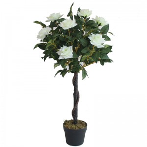 3 ft umetne vrtnice posadijo cvet bonsaj drevo