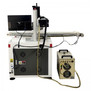 Máquina industrial de marcação de visão ultravioleta