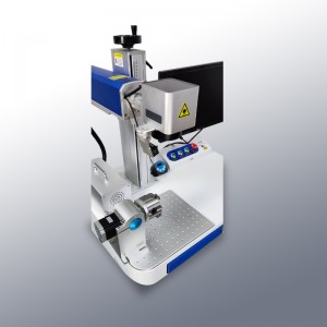Makinë për shënjimin e laserit me fibër optike me fokus automatik